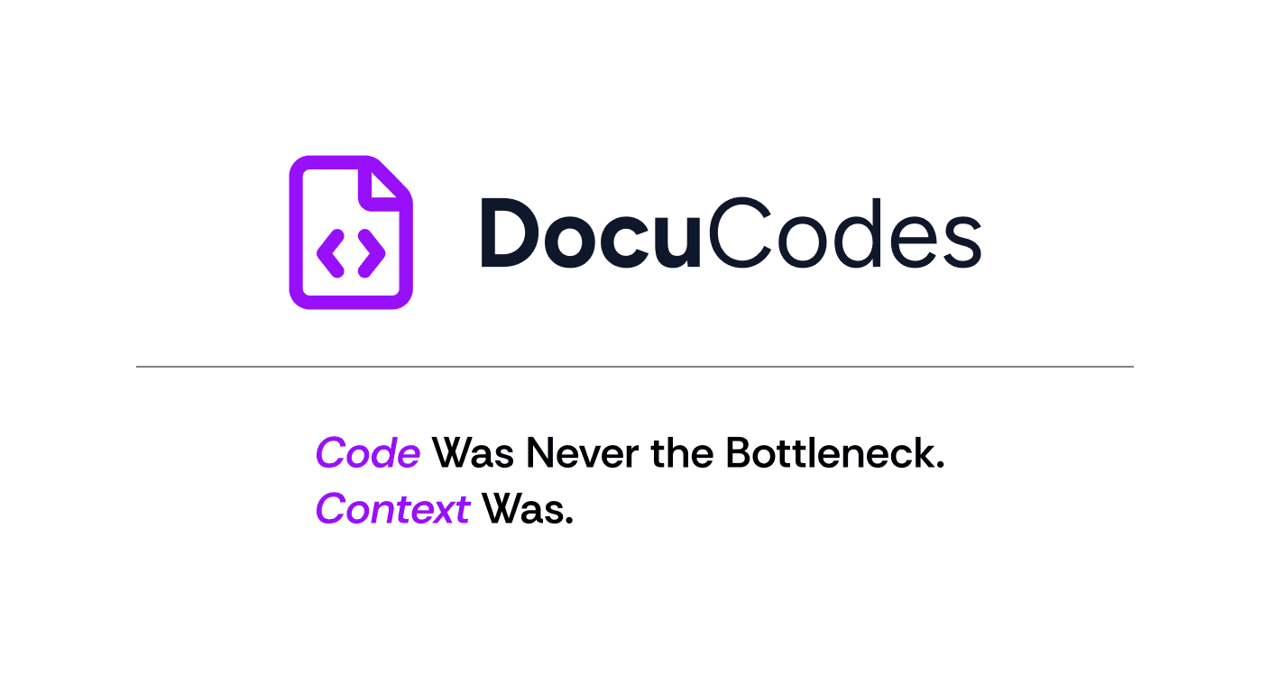 DocuCodes Logo and Slogan