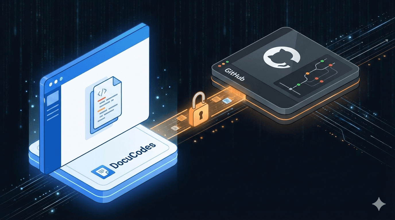 Screen shot of a DocuCodes Flow