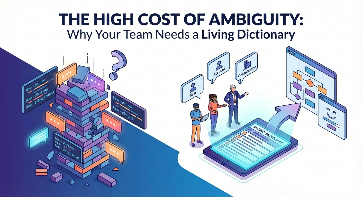 AI-generated image showing the importance of a shared dictionary